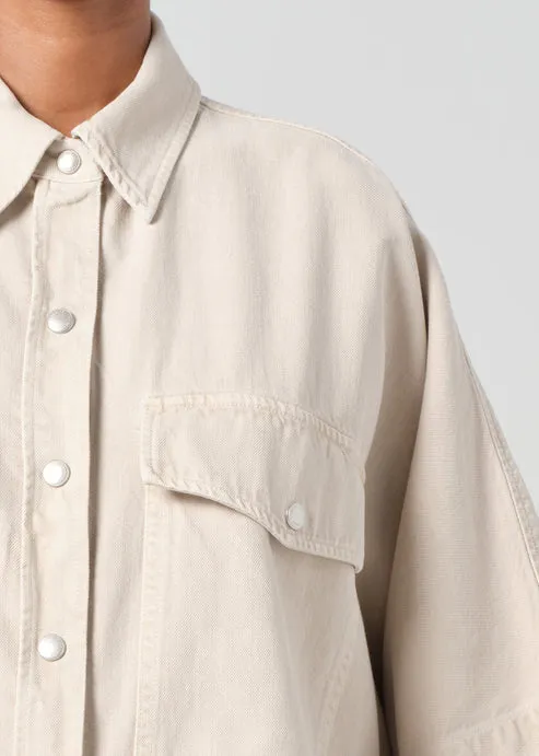 Taron Shirt In Scone sold by Care Tucker product image thumbnail 5