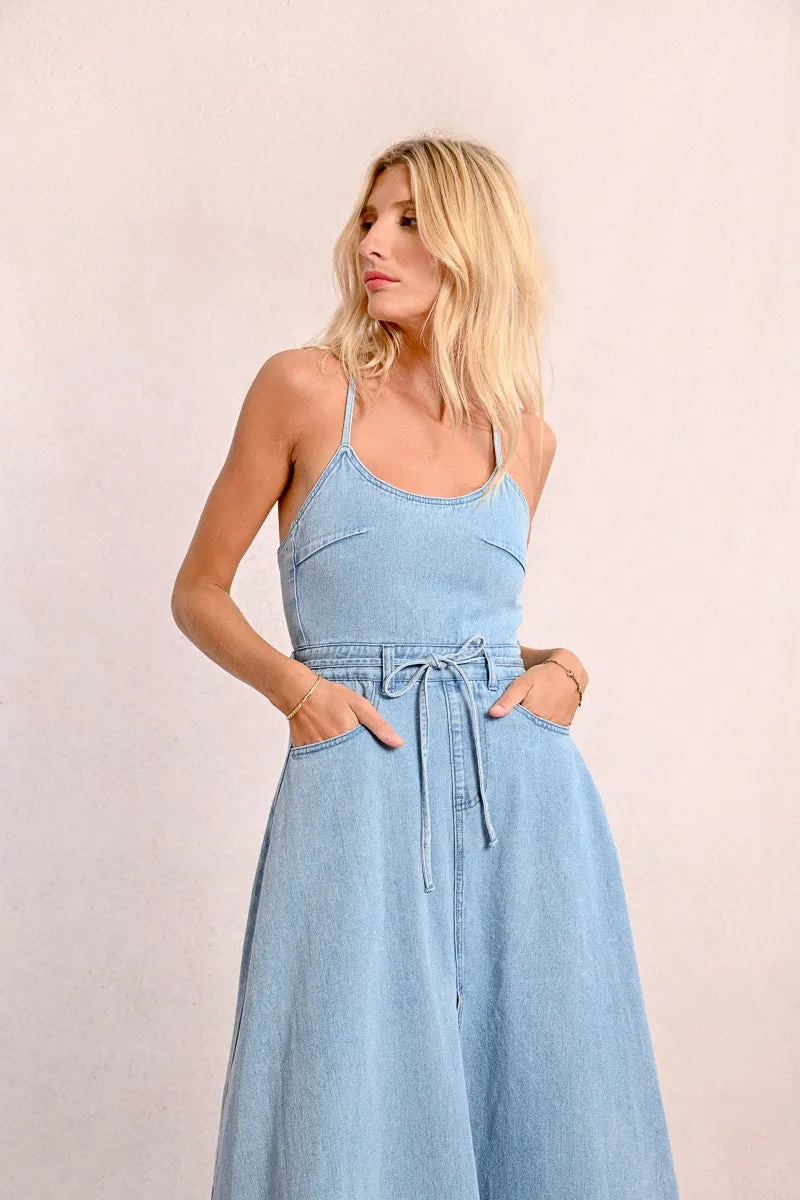 Myra DENIM DRESS sold by Care Tucker product image thumbnail 4