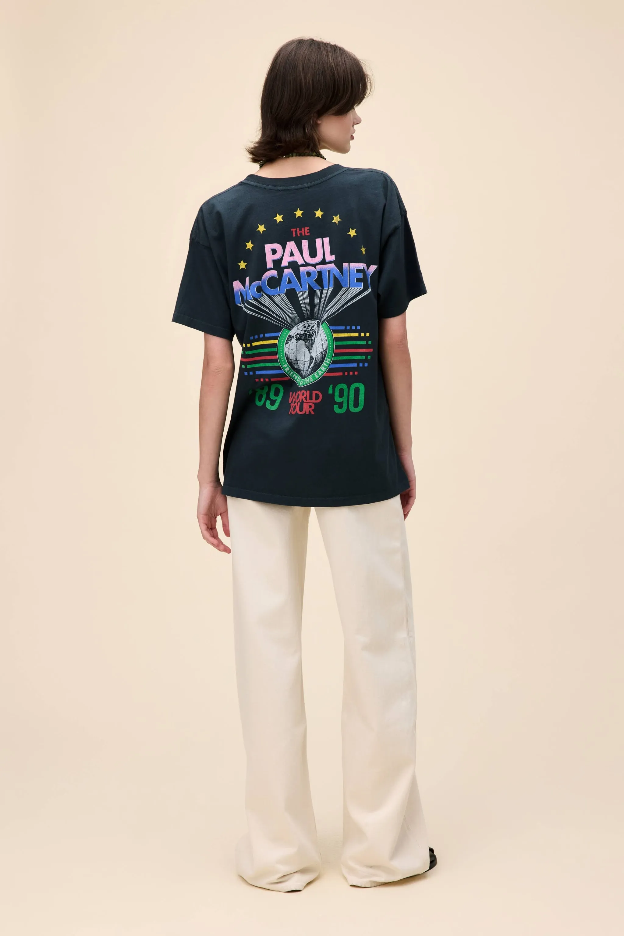 Paul McCartney World Tour 89-90 Merch Tee sold by Care Tucker product image thumbnail 4
