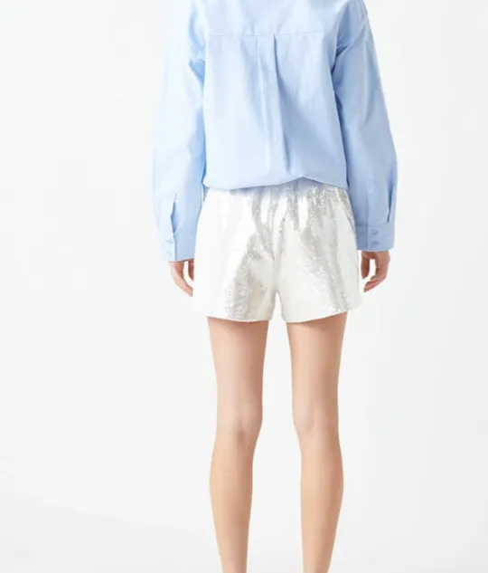 Sequin Embellished Boxer Shorts sold by Care Tucker product image thumbnail 4