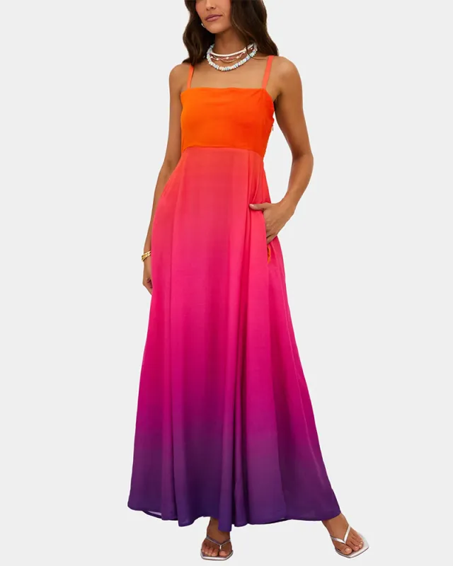 Rianne Dress Coral Bay Sunset sold by Care Tucker