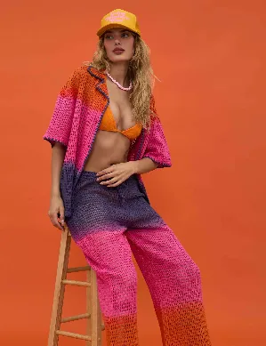 Alex Pant Coral Bay Sunset sold by Care Tucker product image thumbnail 4