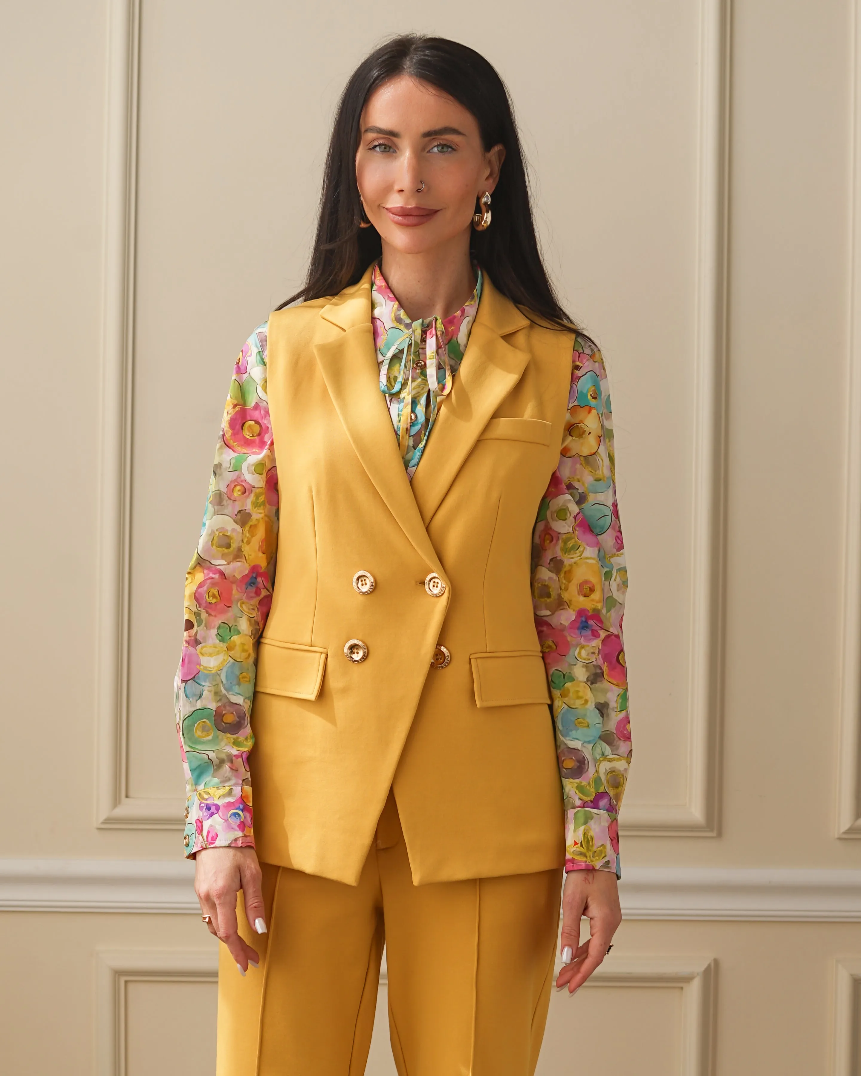 Secretariat Poplin Shirt - Flower Garden sold by Care Tucker product image thumbnail 3