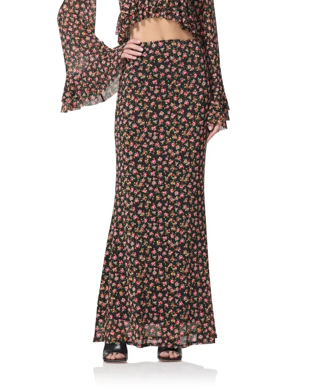 Tegan Maxi Skirt - Spring Ditsy sold by Care Tucker