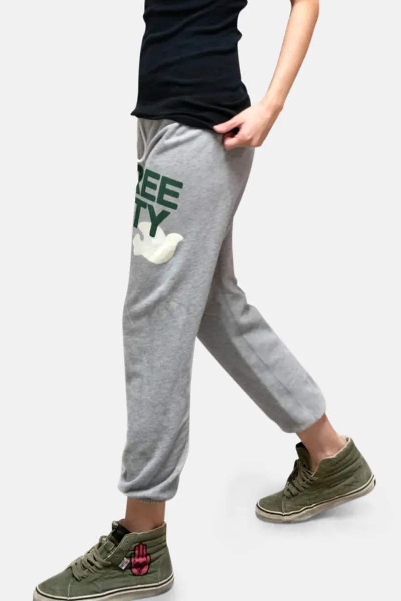 FREECITY HEATHER sweatpant - heather army sold by Care Tucker product image thumbnail 2