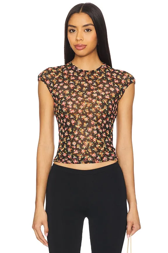 Nina Top - Spring Ditsy sold by Care Tucker