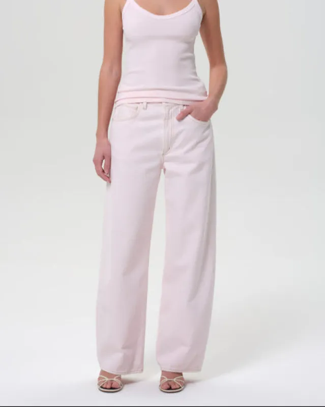 Low Curve Jean In Cosmos sold by Care Tucker