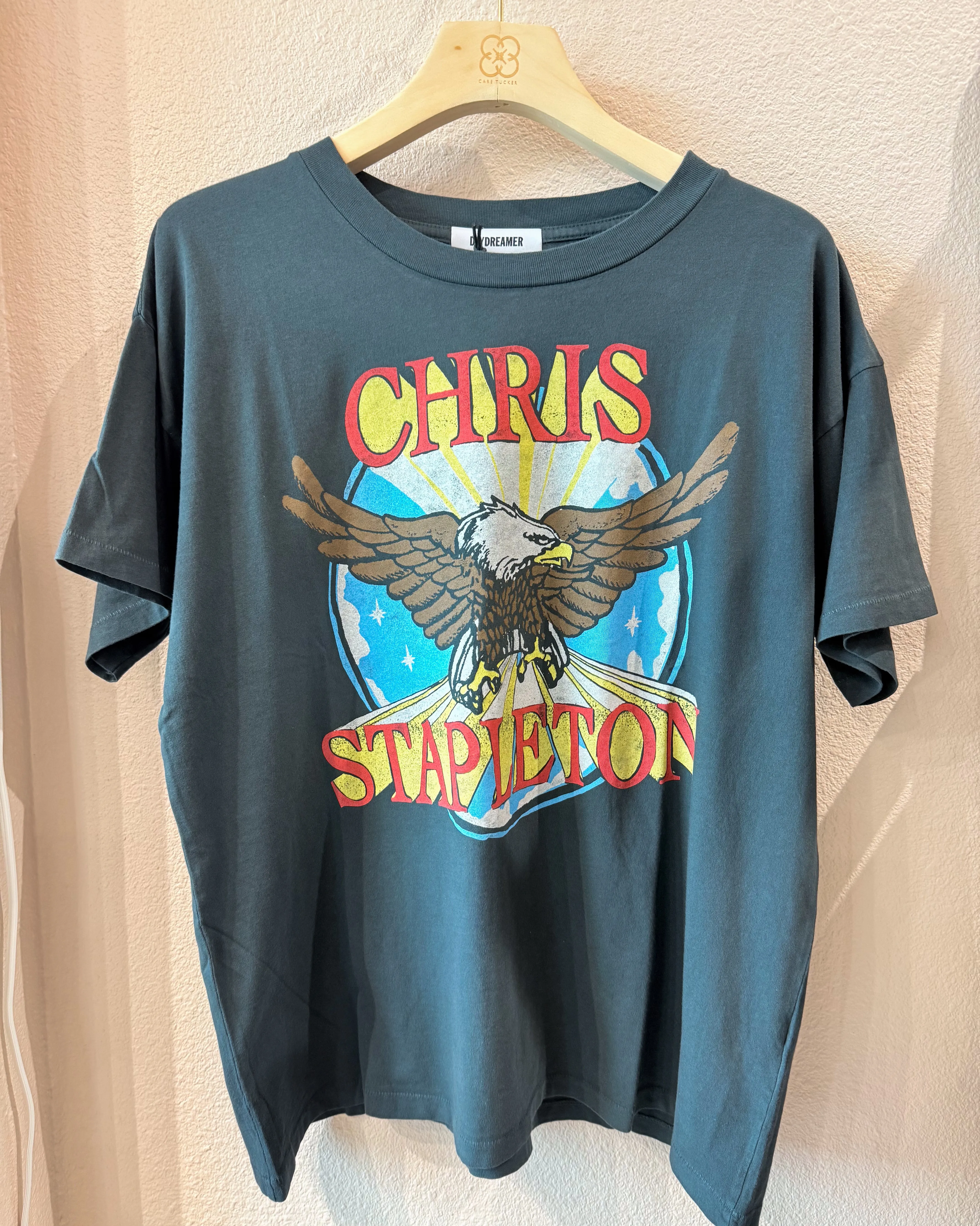 Chris Stapleton Eagle Merch Tee sold by Care Tucker product image thumbnail 2