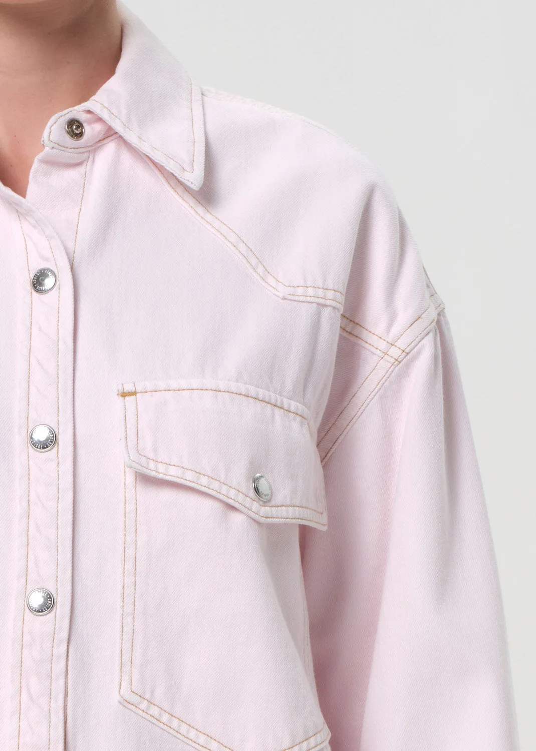 Lotta Western Shirt In Cosmos sold by Care Tucker product image thumbnail 5