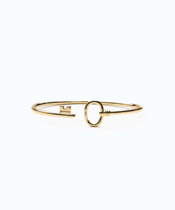 Wrap Key Cuff Bracelet sold by Care Tucker