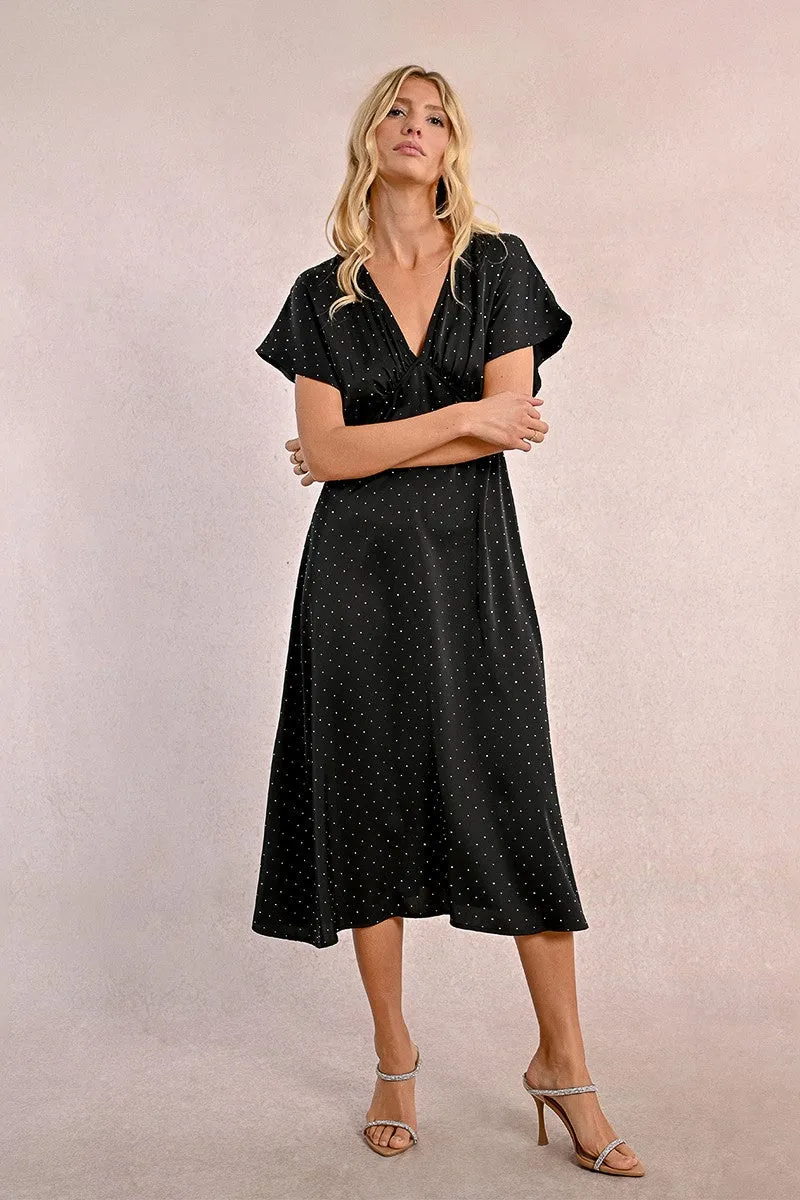 LONG SATIN DRESS sold by Care Tucker product image thumbnail 3