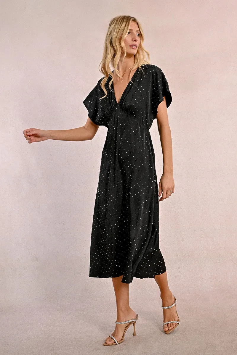 LONG SATIN DRESS sold by Care Tucker product image thumbnail 2