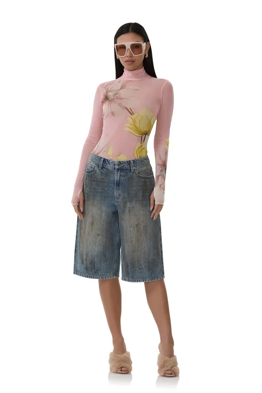 Zadie Top - Coral Bloom sold by Care Tucker