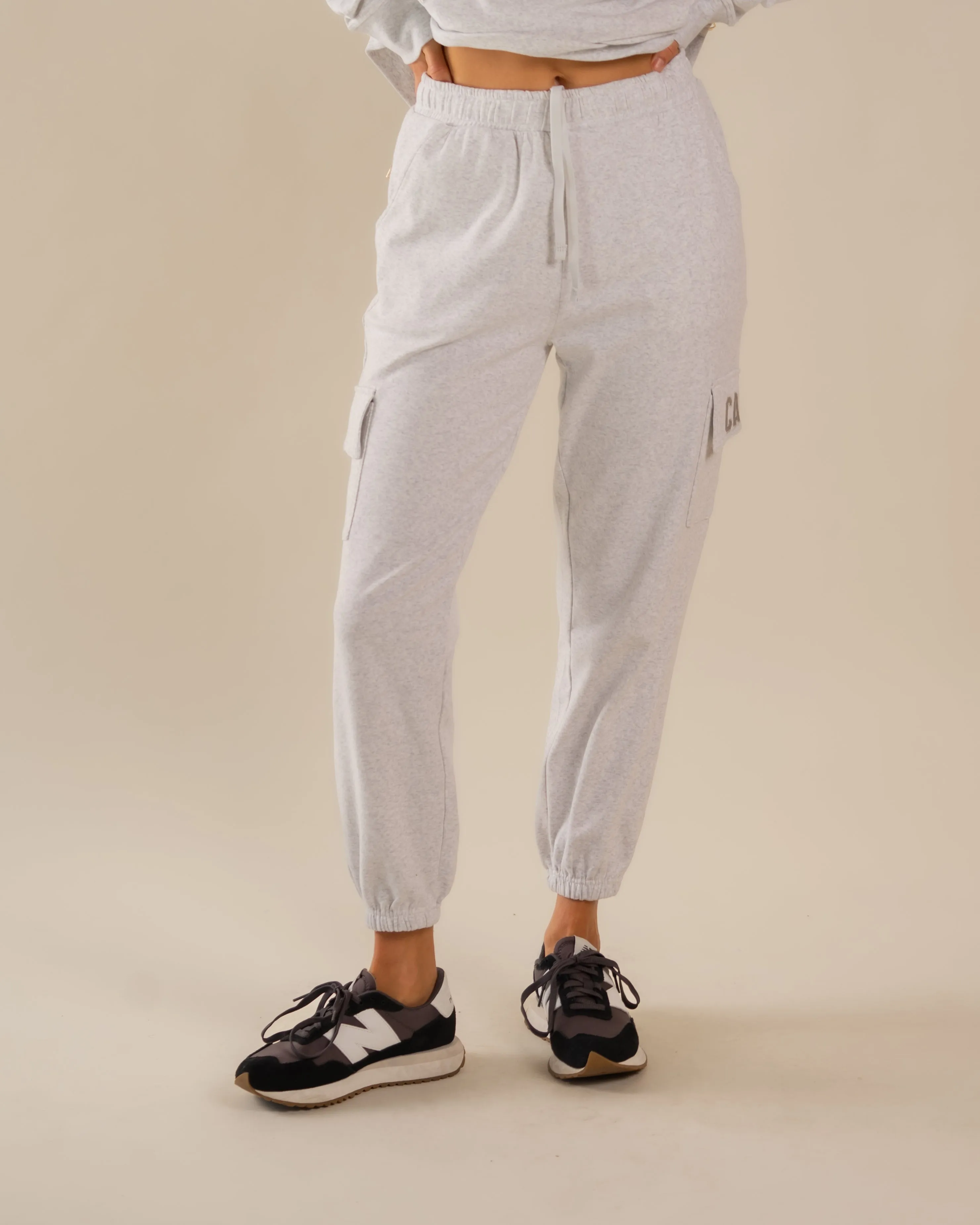 Chloe Interlock Cargo Jogger Ice Grey sold by Care Tucker product image thumbnail 2