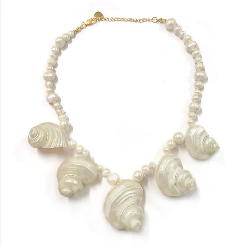 Sirena 5 mother of Pearl Necklace sold by Care Tucker