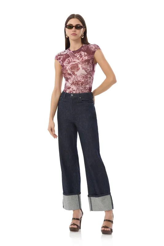 Nina Top - Rose Convo sold by Care Tucker