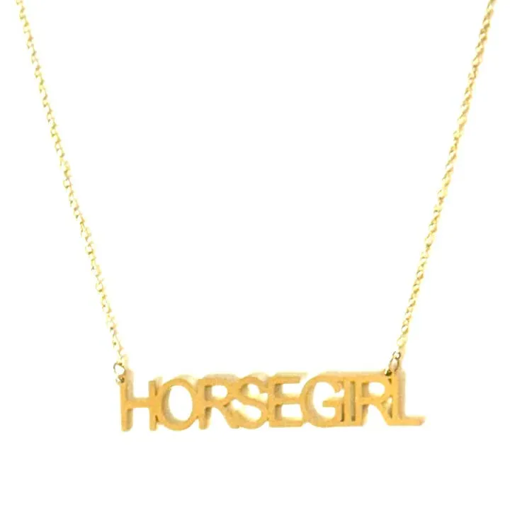 Horsegirl Necklace sold by Care Tucker