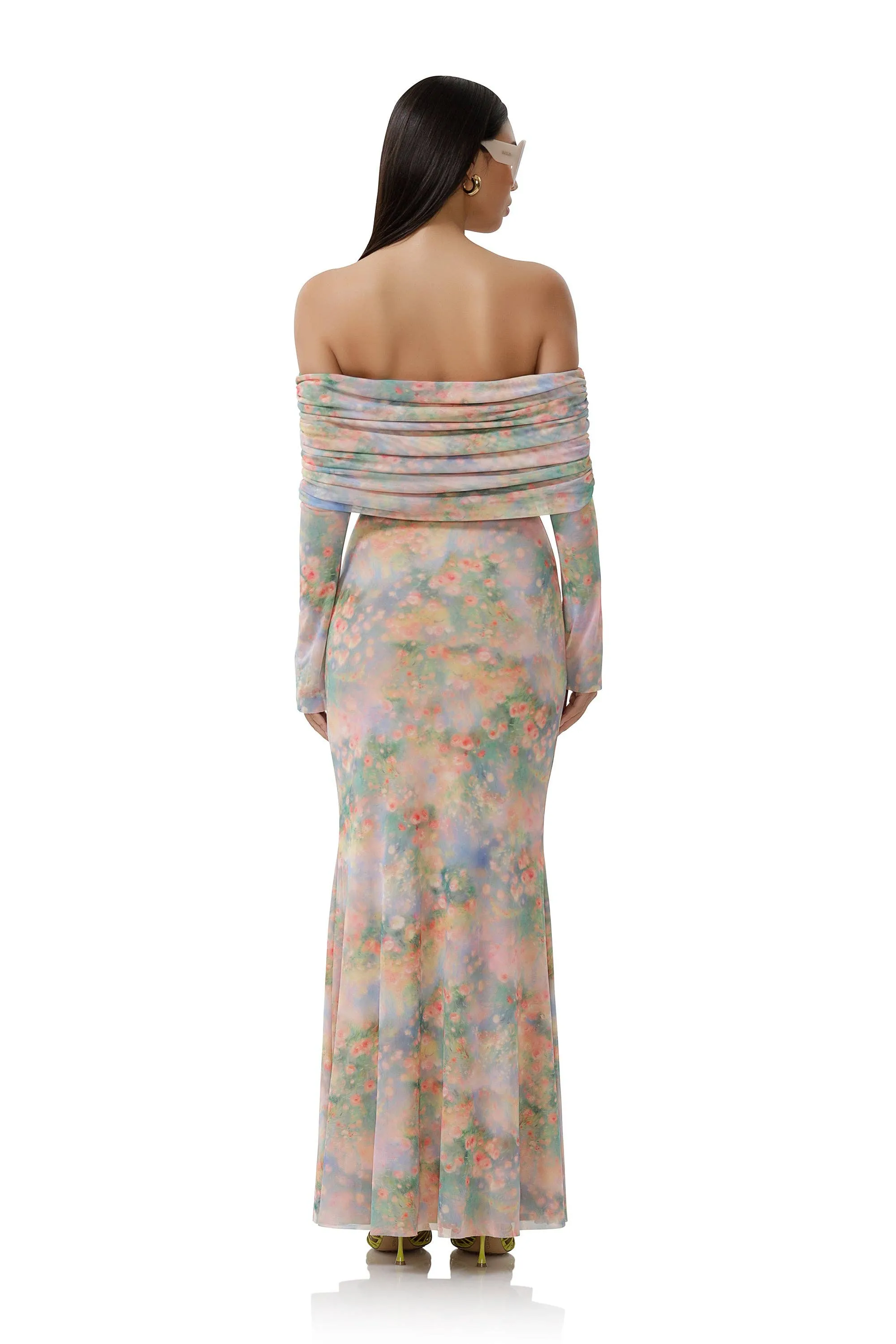 Thelma Dress - Fog Field sold by Care Tucker product image thumbnail 4