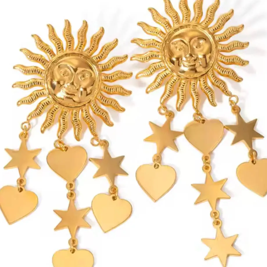 Sol-By the Sea Dangle Earrings sold by Care Tucker product image thumbnail 3