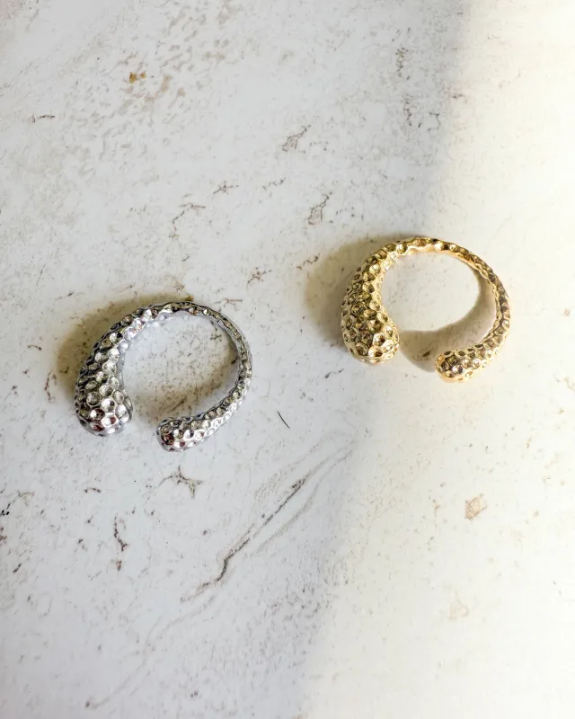 Melted Droplet Ring sold by Care Tucker