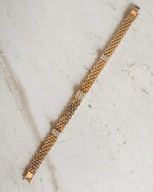 Vintage Diamond Link Bracelet sold by Care Tucker