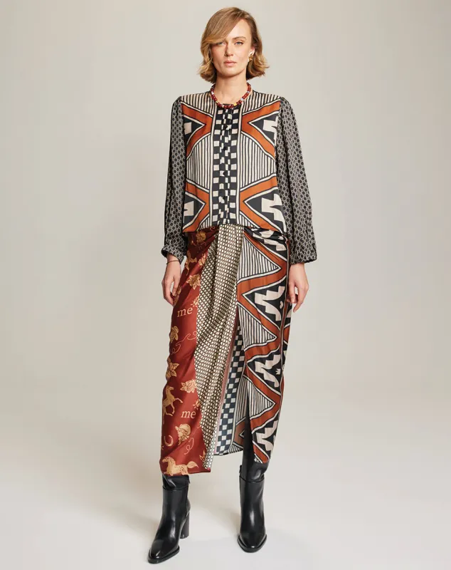 Luna Rodeo Tie Skirt sold by Care Tucker