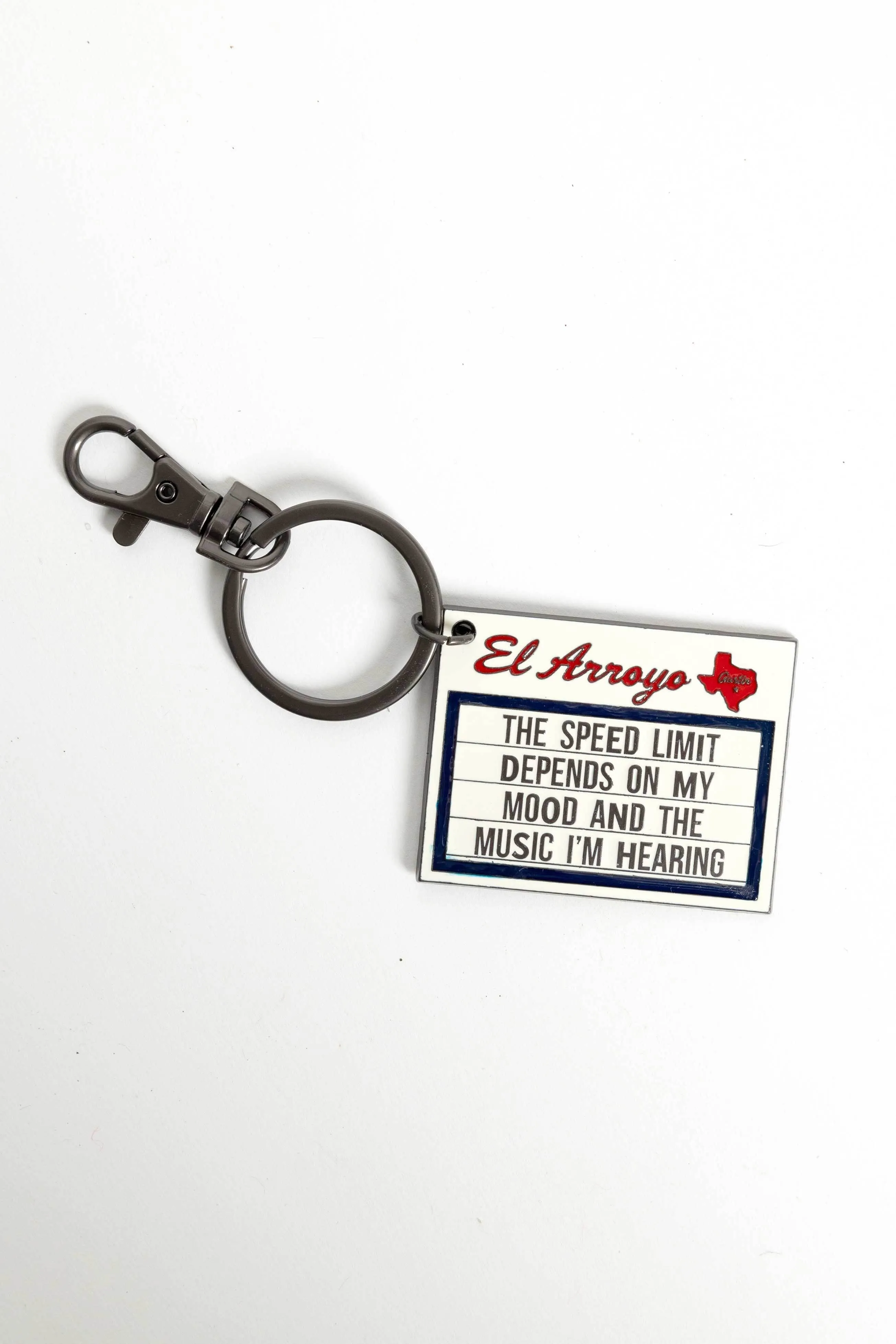 Marquee Keychain - My Mood sold by Care Tucker