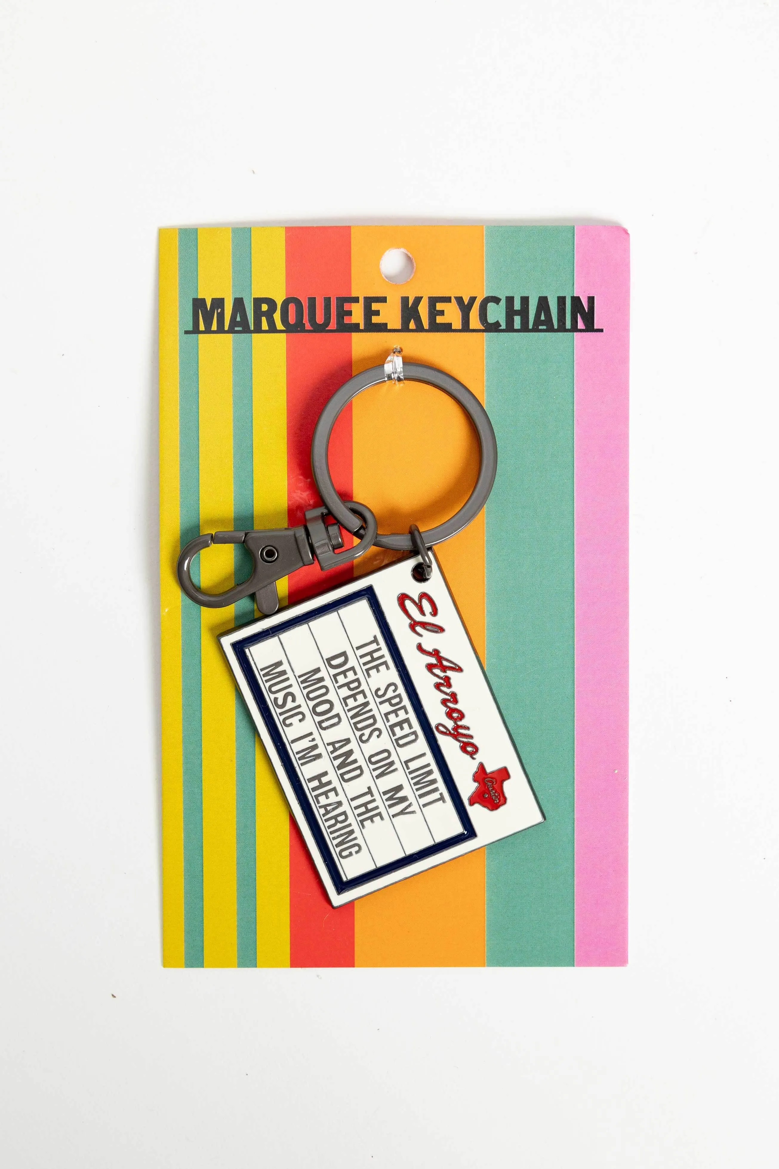 Marquee Keychain - My Mood sold by Care Tucker product image thumbnail 2