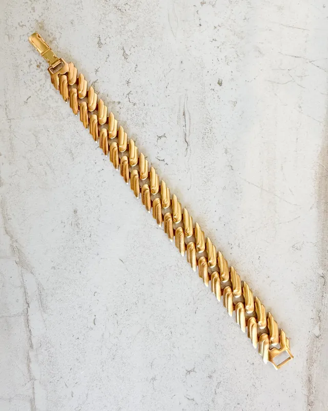 Vintage Estella Link Bracelet sold by Care Tucker