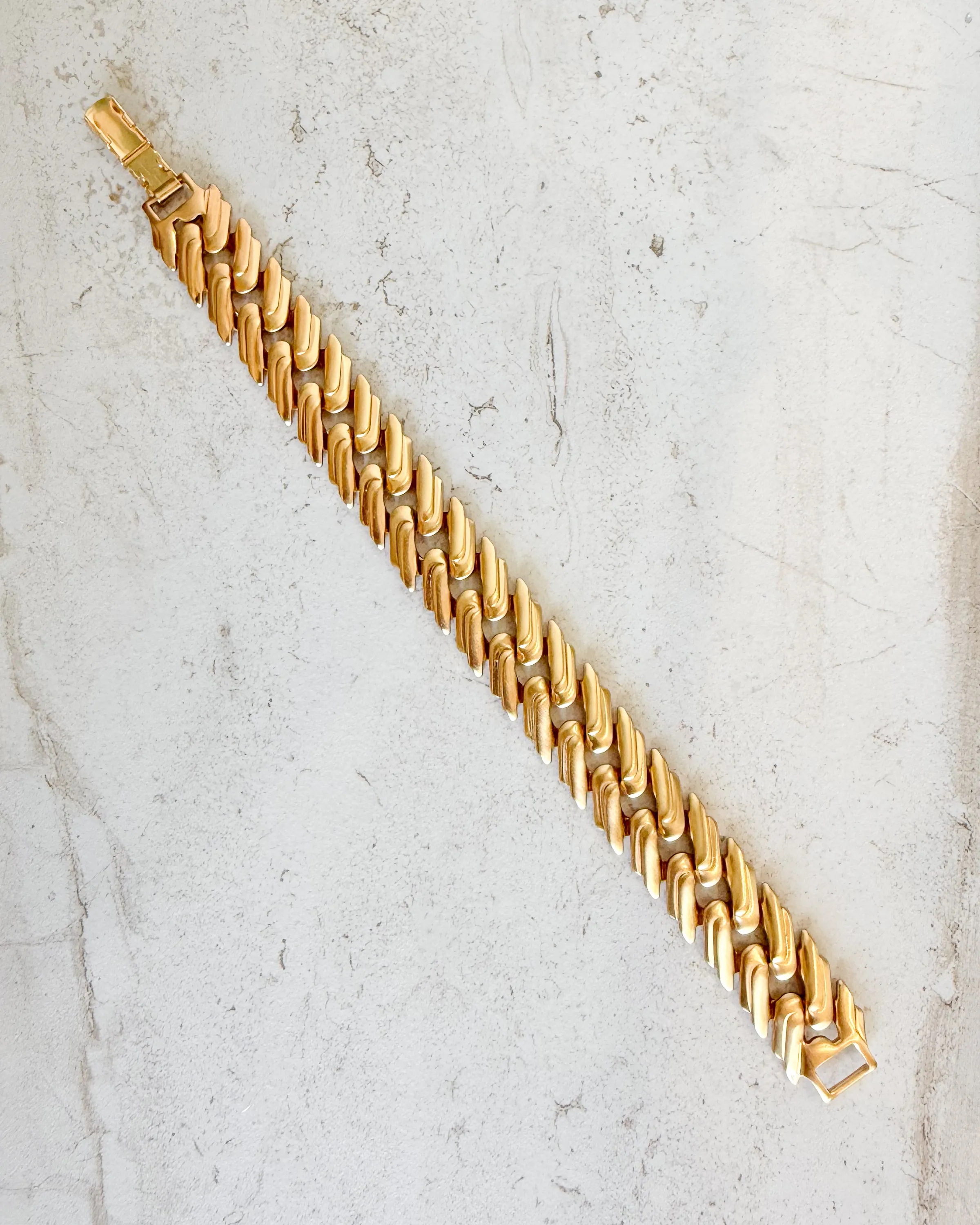 Vintage Estella Link Bracelet sold by Care Tucker