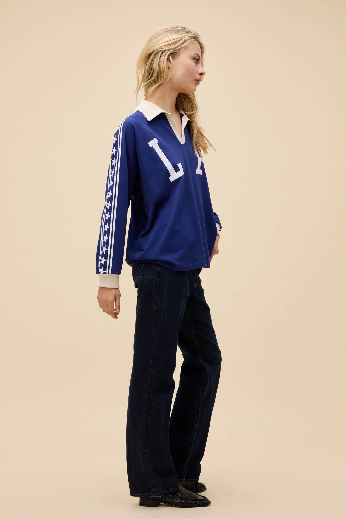 Los Angeles Stars Raglan Rugby Long Sleeve sold by Care Tucker product image thumbnail 3