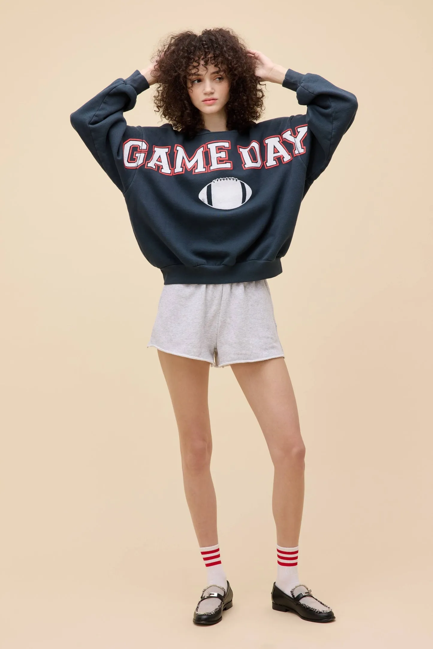 Game Day Crew Sweatshirt sold by Care Tucker product image thumbnail 5