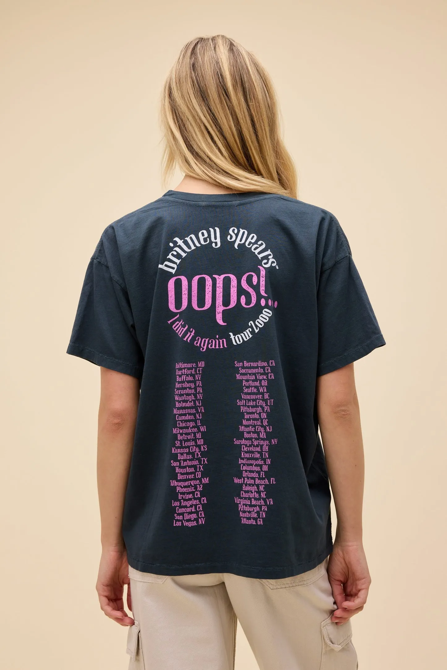 Britney Spears Oops I Did It Again Merch Tee sold by Care Tucker product image thumbnail 2
