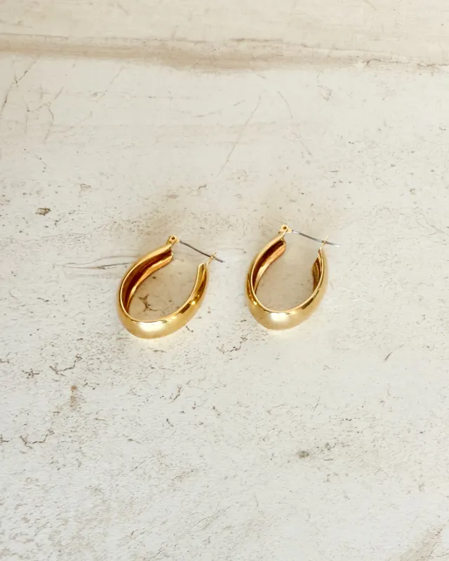 Vintage Oval Hoop - Small sold by Care Tucker