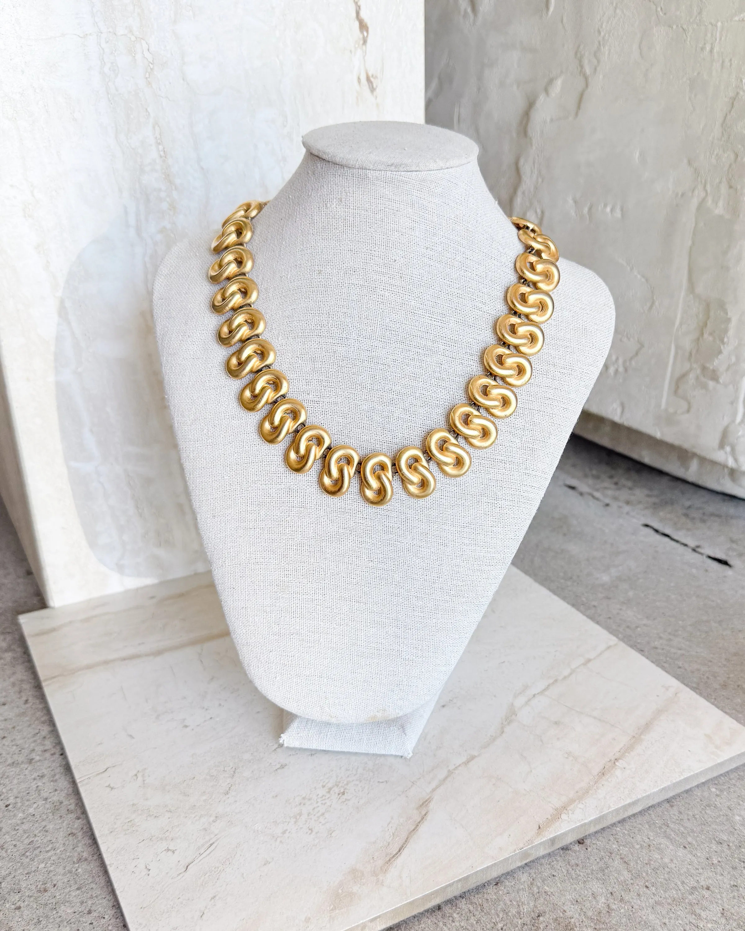 Vintage S-Link Necklace sold by Care Tucker