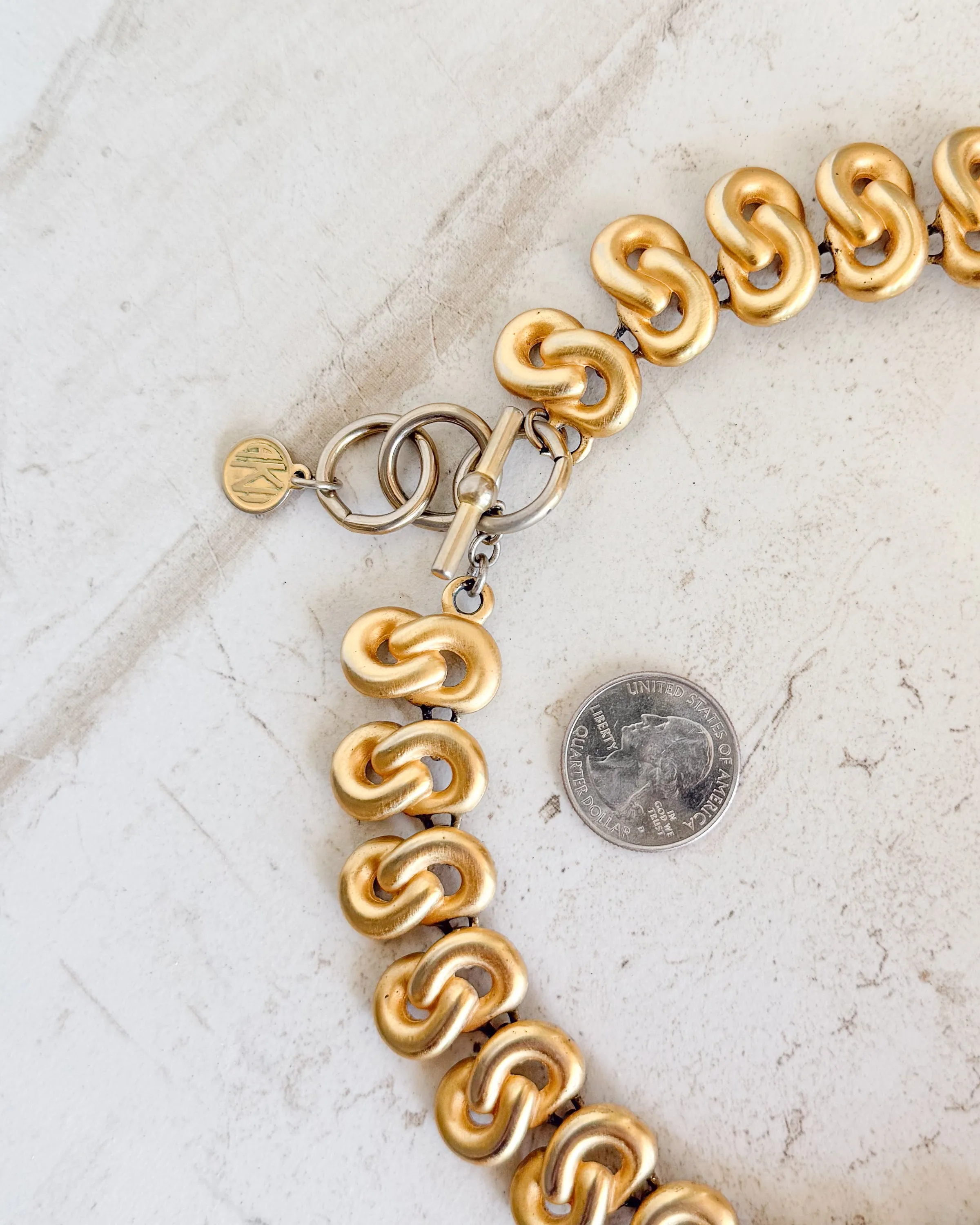 Vintage S-Link Necklace sold by Care Tucker product image thumbnail 2