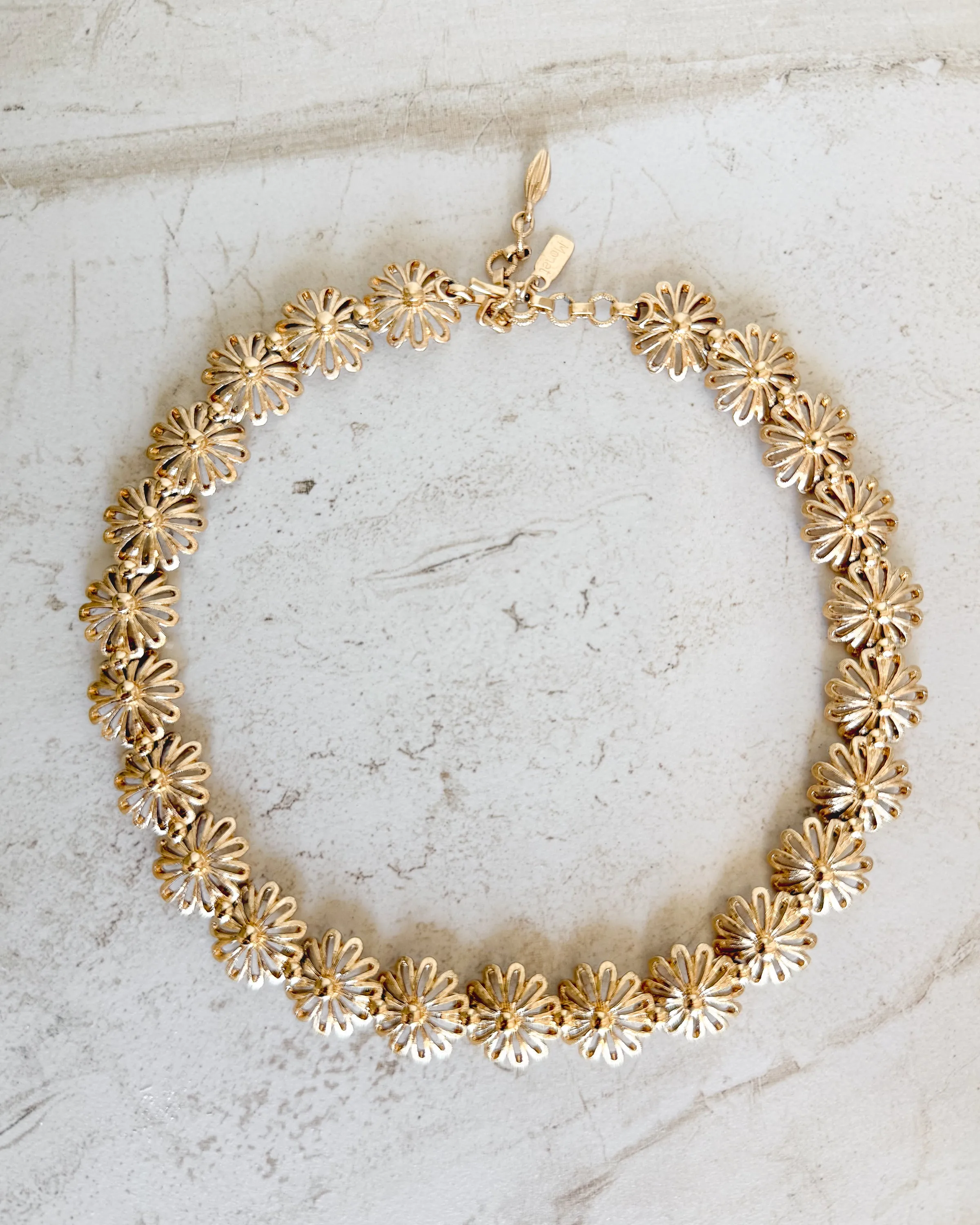 Vintage Floral Motif Necklace sold by Care Tucker product image thumbnail 3