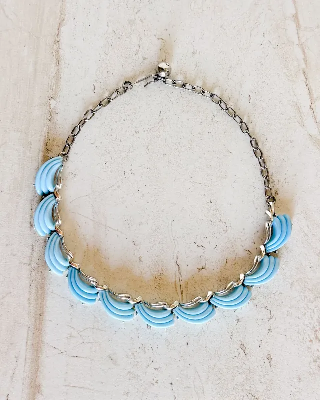 Vintage Ocean Wave Necklace sold by Care Tucker