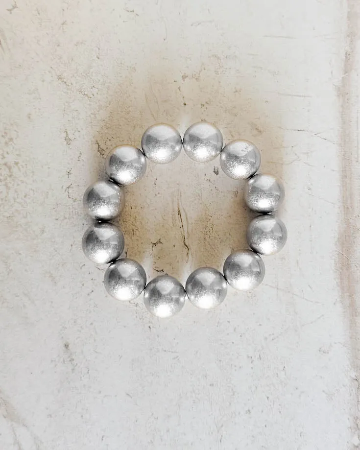 Chunky Ball Beaded Bracelet sold by Care Tucker product image thumbnail 2
