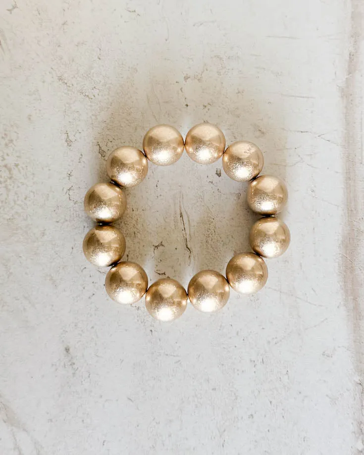 Chunky Ball Beaded Bracelet sold by Care Tucker