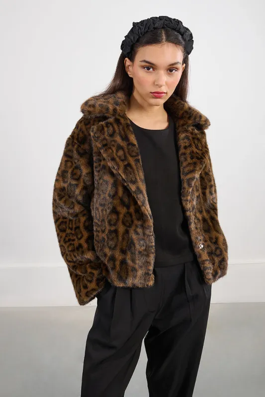 Leopard Faux Fur JACKET sold by Care Tucker