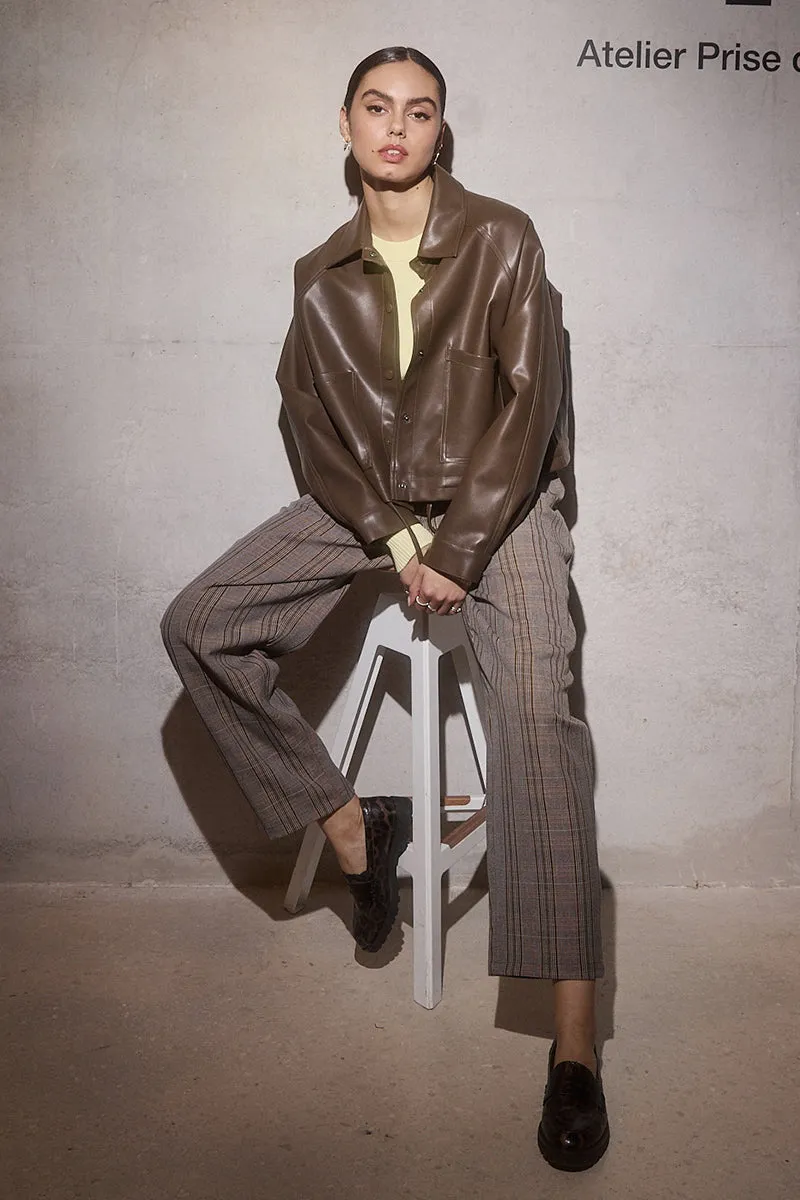 Plaid WOVEN PANTS sold by Care Tucker