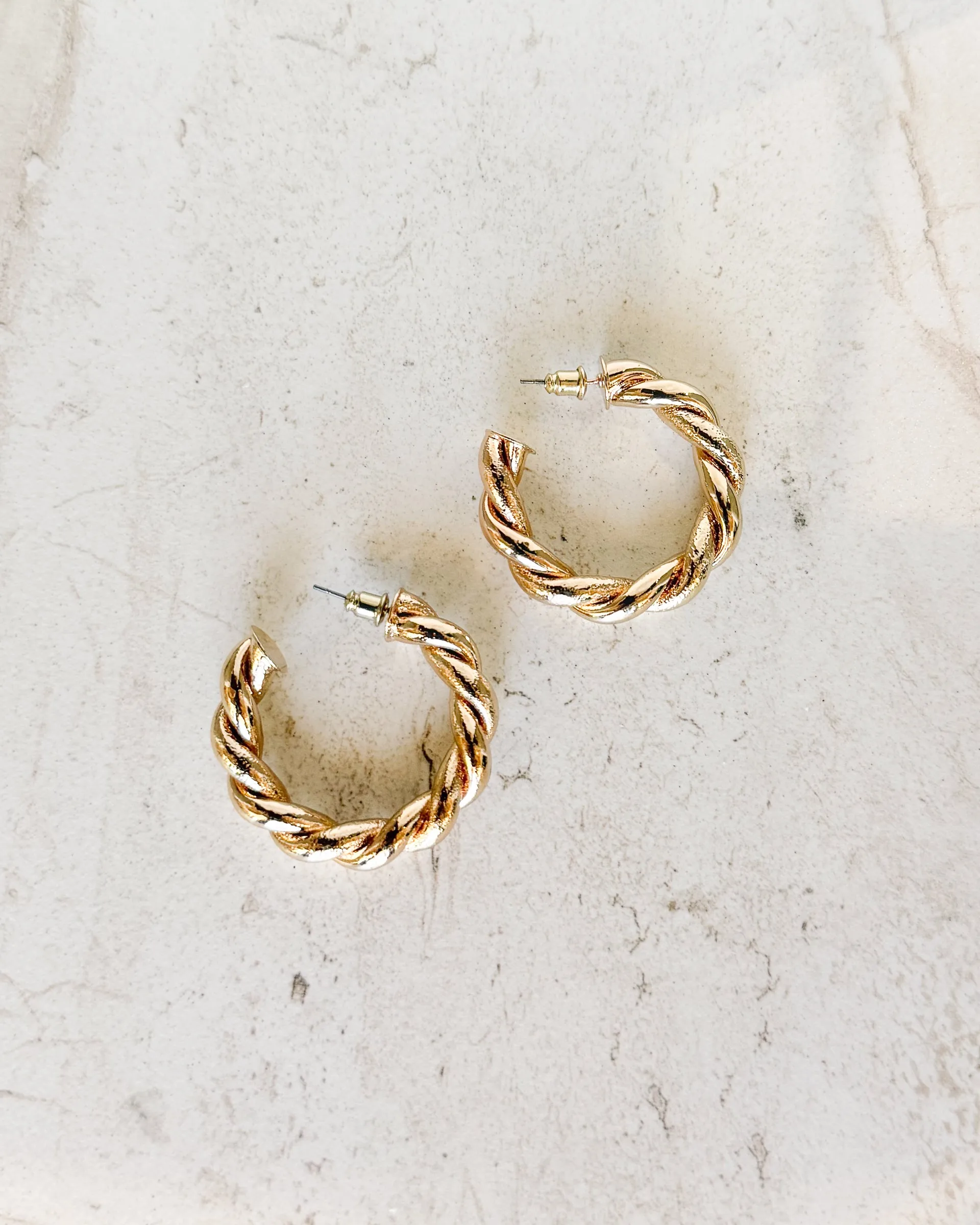 Twisted Hoops sold by Care Tucker product image thumbnail 2