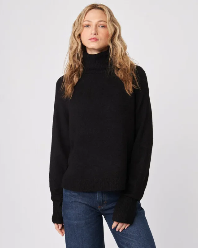 Emmett turtleneck knit sweater made by John + Jenn
