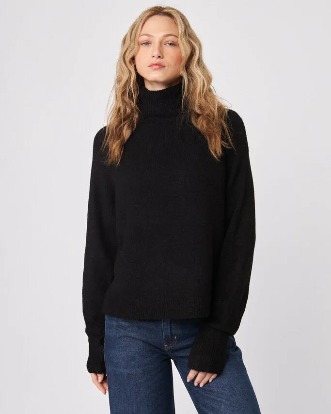 Emmett turtleneck knit sweater sold by Care Tucker