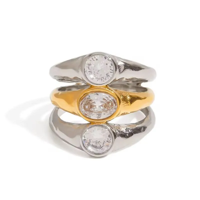 Bicolor Kendall ring sold by Care Tucker