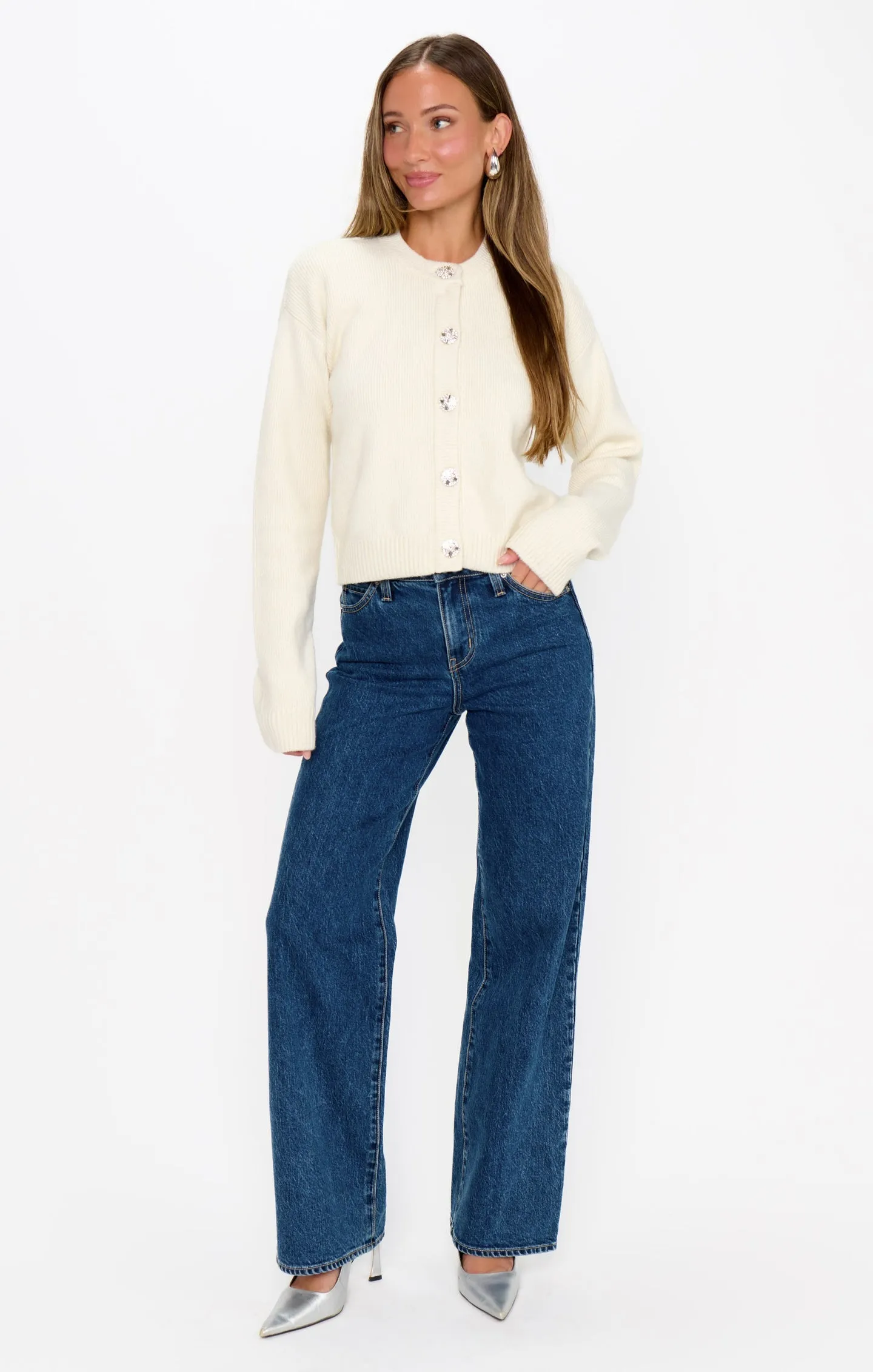 Maggie Cardigan Marzipan Knit sold by Care Tucker product image thumbnail 2