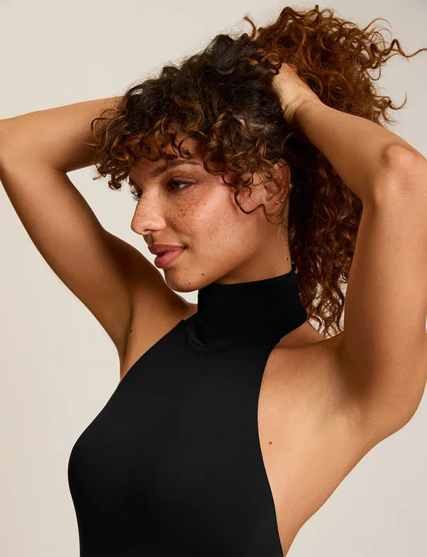 Ballet Turtleneck Halter Bodysuit sold by Care Tucker product image thumbnail 2