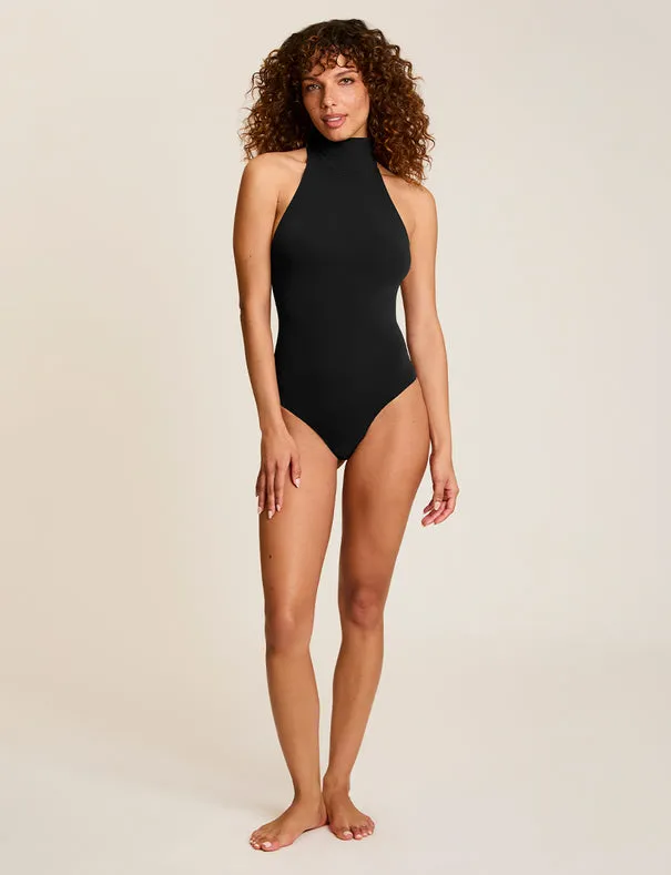 Ballet Turtleneck Halter Bodysuit sold by Care Tucker