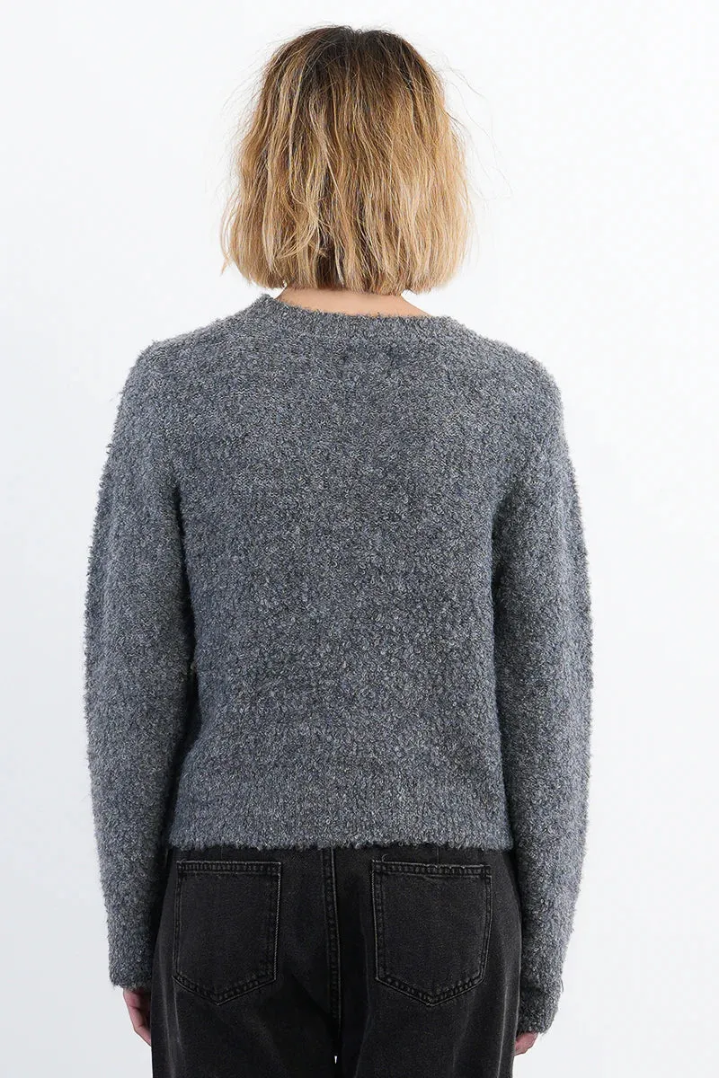 Knit Heart Puff Sweater sold by Care Tucker product image thumbnail 2